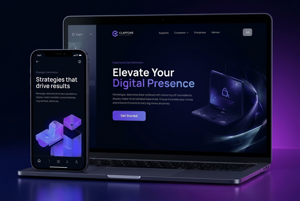 Elevation Creative Digital Platforms - Laptop & Mobile Experience